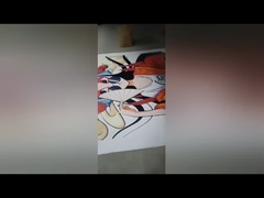 Car parking space graffiti painted printing