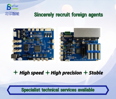 Industrial Printer Inkjet Board Inkjet XP600 Double Head For PET Film Heat Transfer White Ink Pyrography Printer